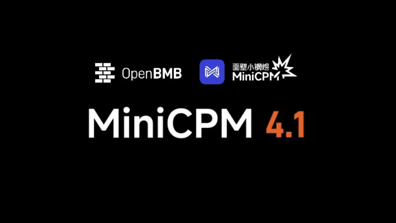 MiniCPM 4.1 - 面壁智能推出的端侧大模型