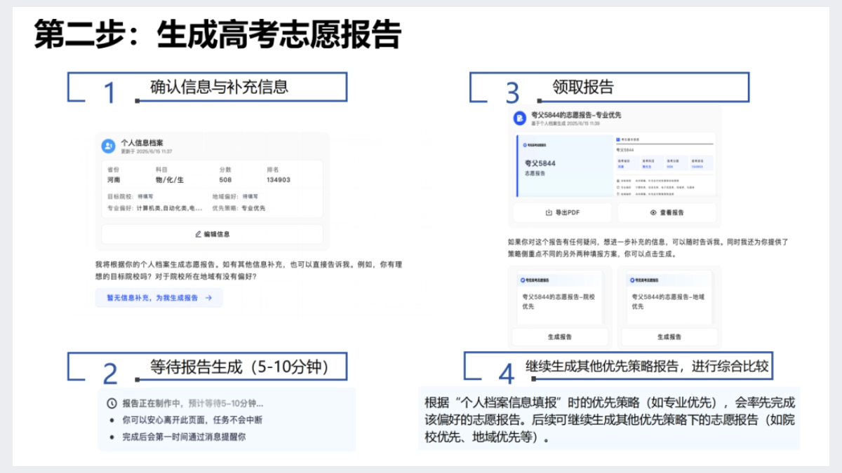 《AI赋能教育:高考志愿填报工具使用指南》PDF资料下载